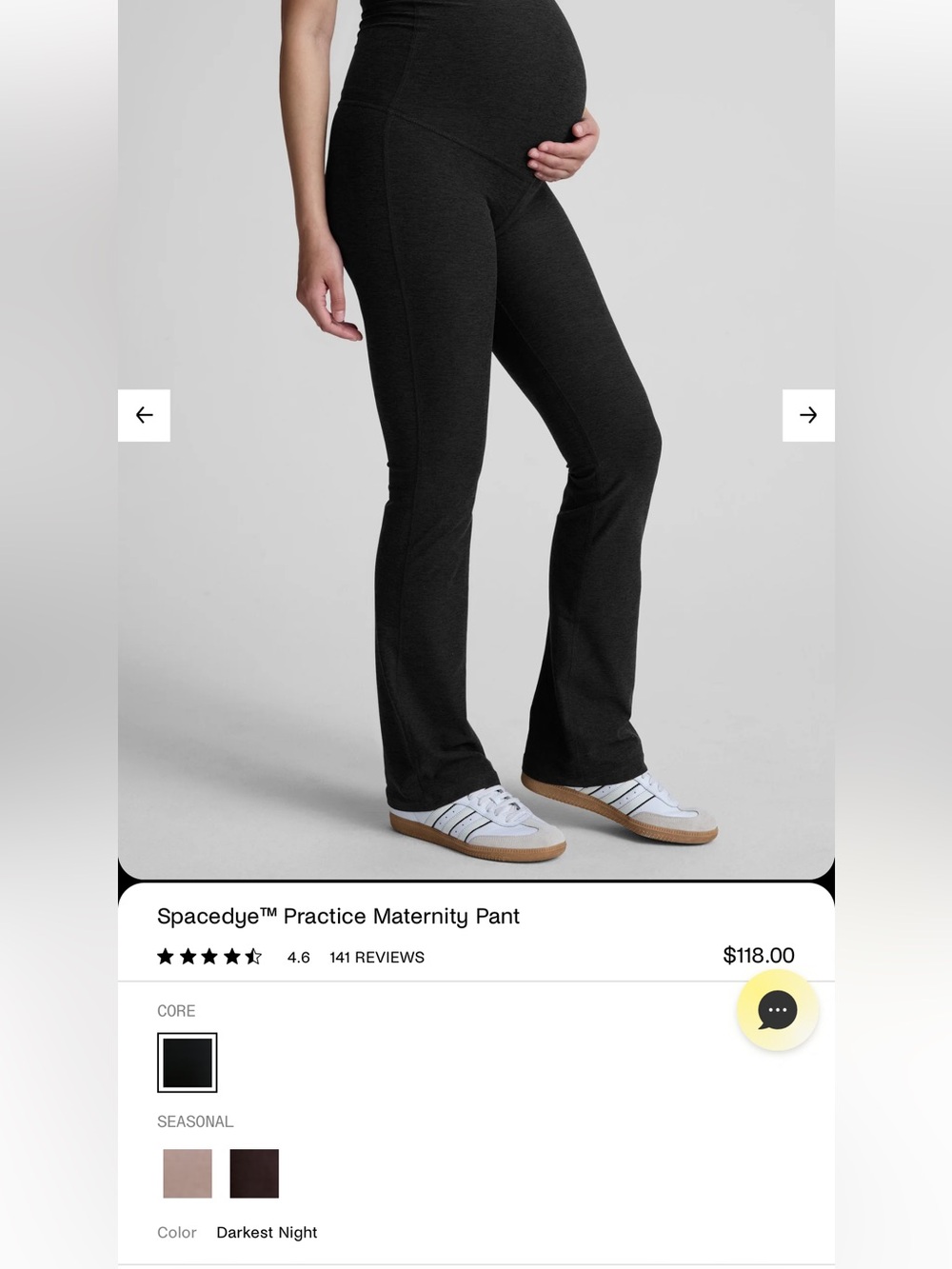 Beyond The Bump Maternity Flare Leggings